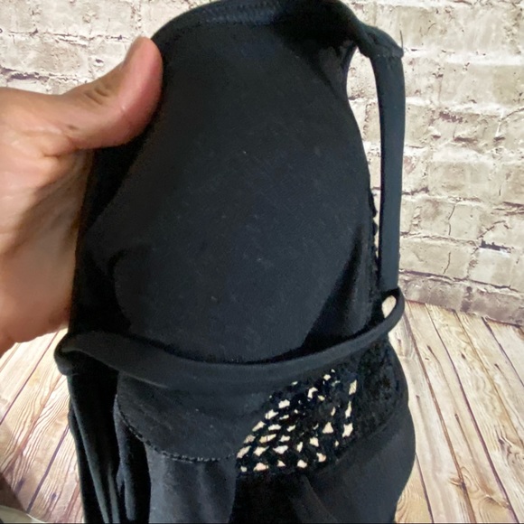 Xhilaration black one price bathing suit size M - Picture 7 of 8